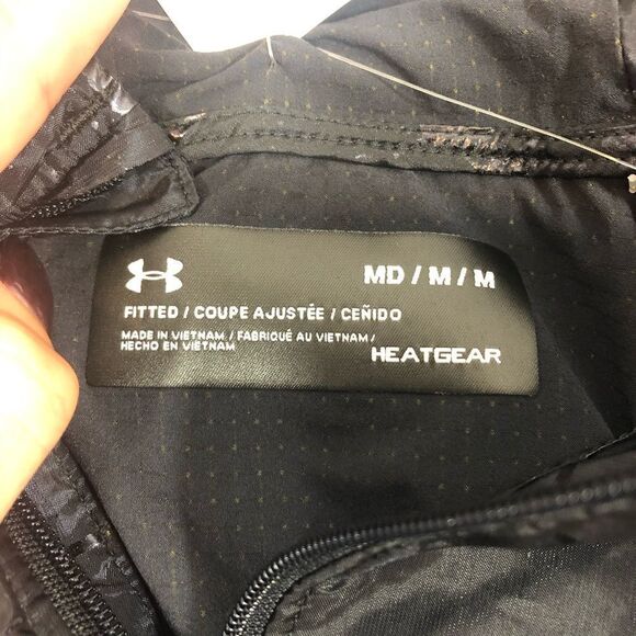 Under Armour Men’s Perpetual Black Windbreaker‎ - Picture 8 of 8